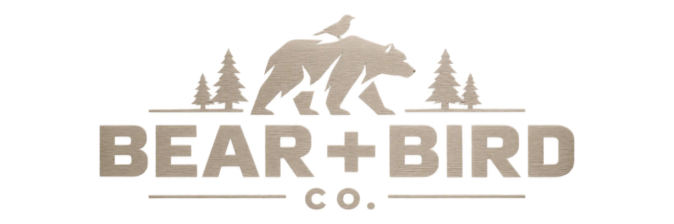 Bear and Bird Co. bear and bird emblem